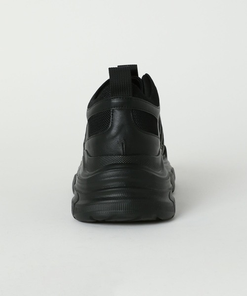 LEPSIM（レプシィム）の「厚底レースアップスニーカー　106969（スニーカー・レディース・アイボリー/ブラック・MEDIUM/LARGE）」の18枚目の写真