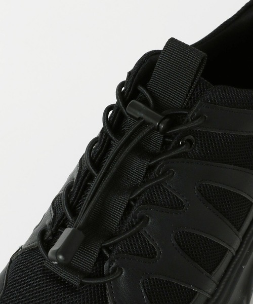 LEPSIM（レプシィム）の「厚底レースアップスニーカー　106969（スニーカー・レディース・アイボリー/ブラック・MEDIUM/LARGE）」の21枚目の写真