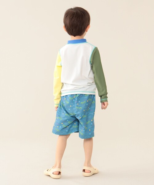 BEAMS mini(ビームスミニ)の「BEAMS mini / スイム セット 24SS(Boys 100~130cm)(ラッシュガード・キッズ・ライトグレー/その他・S(100~110)/M(110~120)/L(120~130))」の11枚目の写真