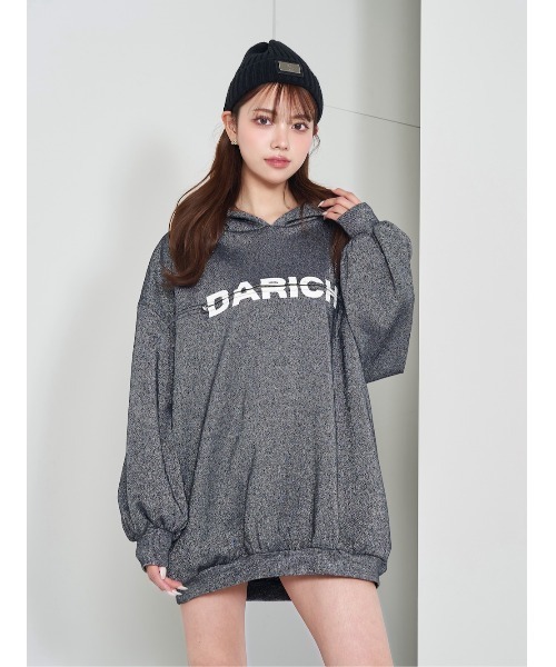 Darich ダーリッチ ラメスウェット ダーリッチ Darich オフショルラメスウェットトップス