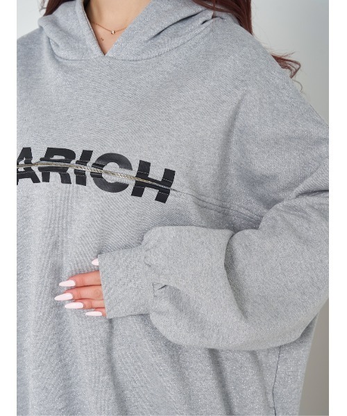 ダーリッチ darich ラメスウェットフーディ WHT ホワイト ラメスウェットフーディ（パーカー）｜Darich（ダーリッチ）の