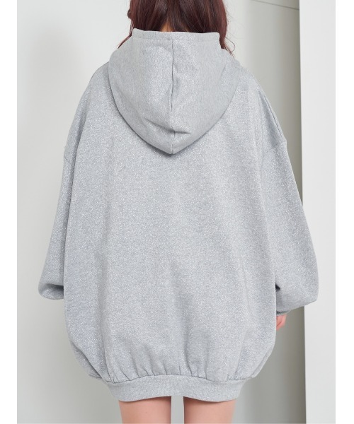 ダーリッチ darich ラメスウェットフーディ WHT ホワイト ラメスウェットフーディ（パーカー）｜Darich（ダーリッチ）の