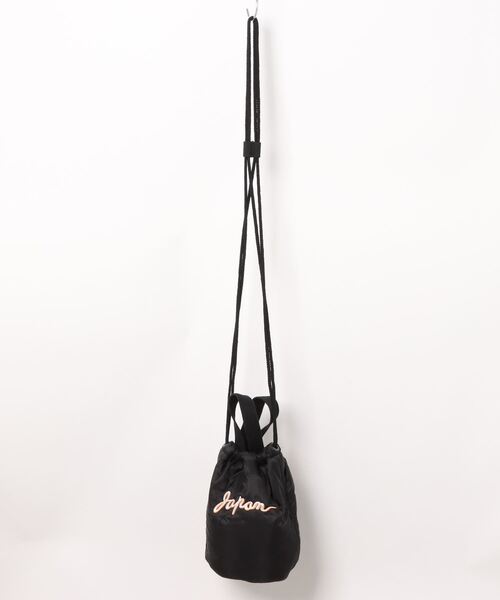 HOUSTON(ヒューストン)の「HOUSTON / QUILTING EFECT BAG / HS6845(ショルダーバッグ・レディース・ブラック/オリーブ・ONESIZE)」の6枚目の写真