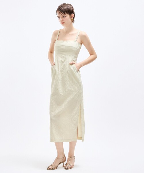 DEICY（デイシー）の「ライトチェックビスチェワンピース（ワンピース・レディース・アイボリー・0）」の22枚目の写真