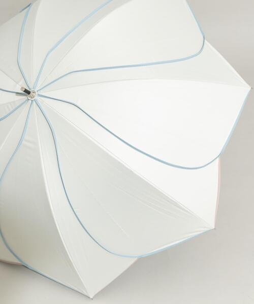 SMELLY（スメリー）の「晴雨兼用パイピングフラワー（長傘・レディース・ネイビー/ホワイト・FREE）」の17枚目の写真