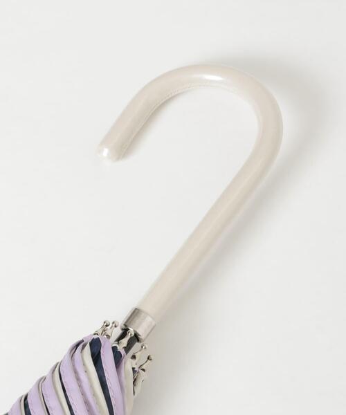 SMELLY（スメリー）の「晴雨兼用パイピングフラワー（長傘・レディース・ネイビー/ホワイト・FREE）」の7枚目の写真