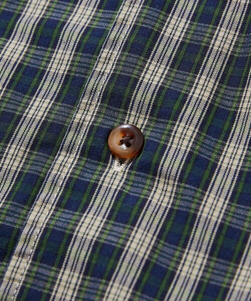 Foxfire(フォックスファイヤー)の「Foxfire/フォックスファイヤー 別注 フィッシングポケット ショートスリーブ チェックシャツ(シャツ/ブラウス・メンズ・ブラック/グレー/グリーン/オレンジ・MEDIUM/LARGE)」の9枚目の写真