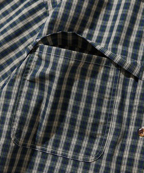 Foxfire(フォックスファイヤー)の「Foxfire/フォックスファイヤー 別注 フィッシングポケット ショートスリーブ チェックシャツ(シャツ/ブラウス・メンズ・ブラック/グレー/グリーン/オレンジ・MEDIUM/LARGE)」の10枚目の写真