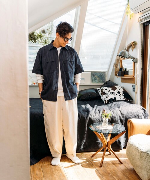 ブラウス シャツ Foxfire × FREAK'S STORE/フォックスファイヤー 別注 フィッシングポケット ショートスリーブシャツ レディース FREAK'S STORE ブラウス シャツ Foxfire × STORE/フォックス