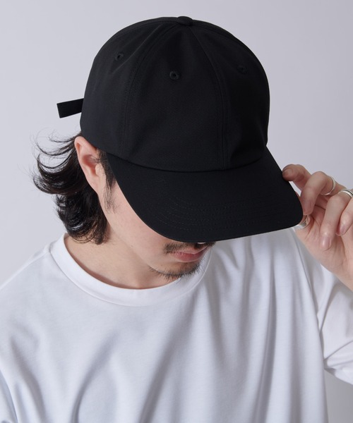 KIJIMA TAKAYUKI（キジマ　タカユキ）の「【KIJIMA TAKAYUKI / キジマタカユキ】COTTON CHINO 6PANEL CAP(キャップ)（キャップ・メンズ・ブラック・FREE）」の4枚目の写真