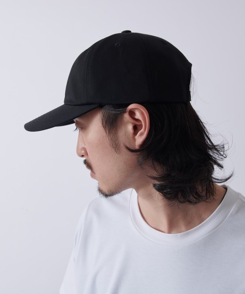 KIJIMA TAKAYUKI（キジマ　タカユキ）の「【KIJIMA TAKAYUKI / キジマタカユキ】COTTON CHINO 6PANEL CAP(キャップ)（キャップ・メンズ・ブラック・FREE）」の3枚目の写真