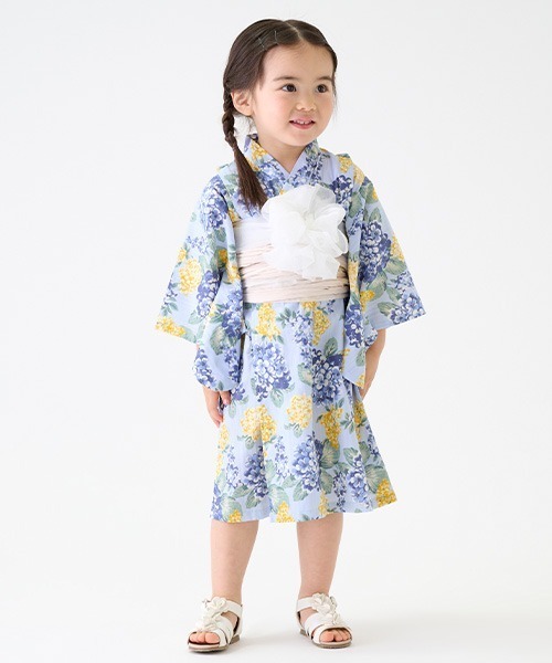 petit main（プティマイン）の「お花サンダル（サンダル・キッズ・ブラック/ライトピンク/オフホワイト・15cm/16cm/18cm/17cm/20cm/14cm/19cm）」の7枚目の写真