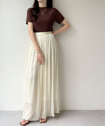 BANNER SELECT（バナーセレクト）の「ハイウエストシアーフレアスカート（スカート）」