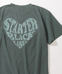 【STARTER /スターター】 ハートロゴ ビッグシルエット 半袖 ピグメントTシャツ