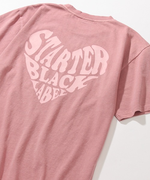 STARTER(スターター)の「【STARTER /スターター】 ハートロゴ ビッグシルエット 半袖 ピグメントTシャツ(Tシャツ/カットソー・レディース・ライトピンク/グリーン/スミクロ・M/L)」の15枚目の写真