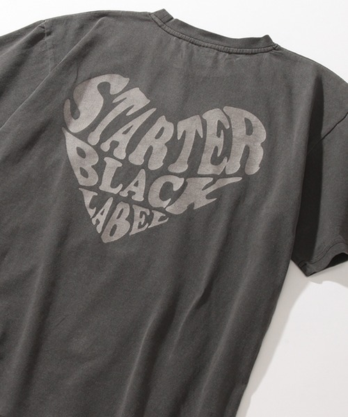 STARTER(スターター)の「【STARTER /スターター】 ハートロゴ ビッグシルエット 半袖 ピグメントTシャツ(Tシャツ/カットソー・レディース・ライトピンク/グリーン/スミクロ・M/L)」の11枚目の写真