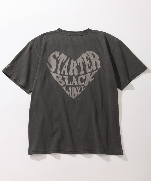 STARTER(スターター)の「【STARTER /スターター】 ハートロゴ ビッグシルエット 半袖 ピグメントTシャツ(Tシャツ/カットソー・レディース・ライトピンク/グリーン/スミクロ・M/L)」の5枚目の写真