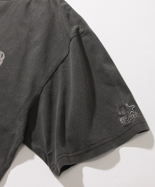 STARTER(スターター)の「【STARTER /スターター】 ハートロゴ ビッグシルエット 半袖 ピグメントTシャツ(Tシャツ/カットソー・レディース・ライトピンク/グリーン/スミクロ・M/L)」の18枚目の写真