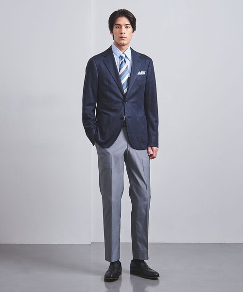 UNITED ARROWS(ユナイテッドアローズ)の「カノコ 2ボタンジャケット COMFORT EASY-MODEL-ストレッチ-(テーラードジャケット・メンズ・ネイビー・44/46/48/50)」の3枚目の写真