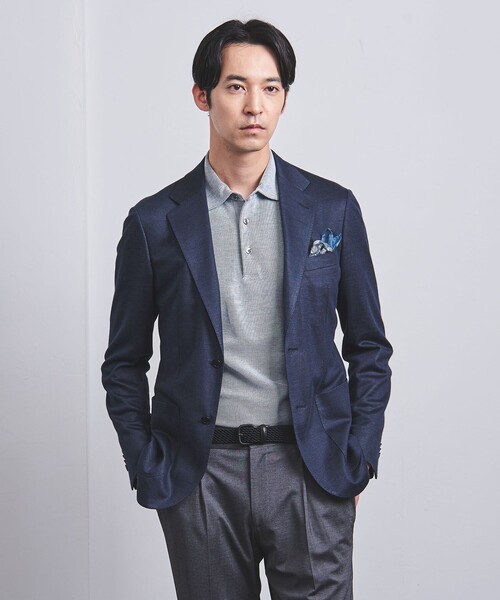 UNITED ARROWS(ユナイテッドアローズ)の「カノコ 2ボタンジャケット COMFORT EASY-MODEL-ストレッチ-(テーラードジャケット・メンズ・ネイビー・44/46/48/50)」の4枚目の写真
