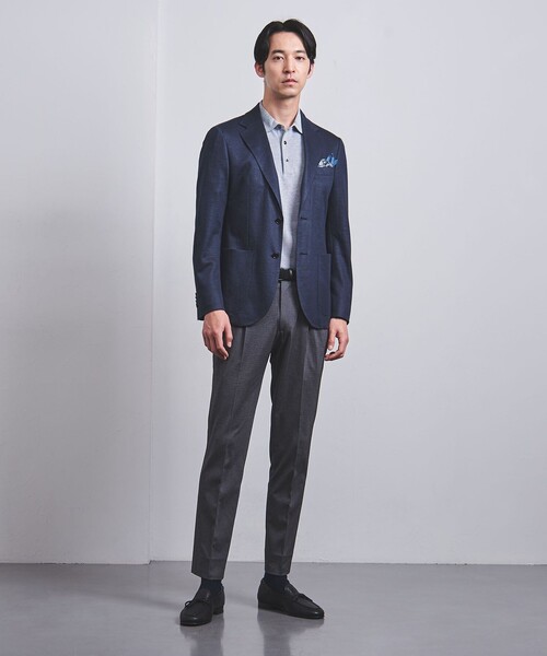 UNITED ARROWS(ユナイテッドアローズ)の「カノコ 2ボタンジャケット COMFORT EASY-MODEL-ストレッチ-(テーラードジャケット・メンズ・ネイビー・44/46/48/50)」の5枚目の写真