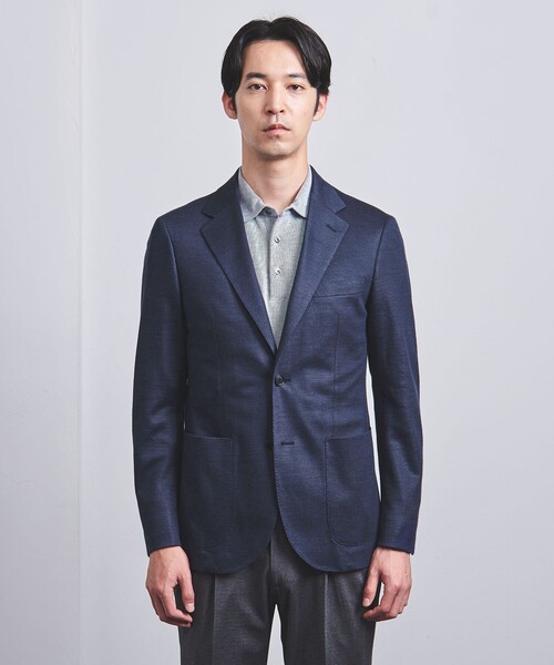 UNITED ARROWS(ユナイテッドアローズ)の「カノコ 2ボタンジャケット COMFORT EASY-MODEL-ストレッチ-(テーラードジャケット・メンズ・ネイビー・44/46/48/50)」の6枚目の写真