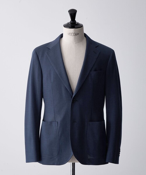 UNITED ARROWS(ユナイテッドアローズ)の「カノコ 2ボタンジャケット COMFORT EASY-MODEL-ストレッチ-(テーラードジャケット・メンズ・ネイビー・44/46/48/50)」の9枚目の写真