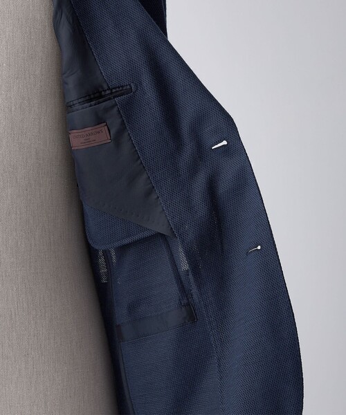 UNITED ARROWS(ユナイテッドアローズ)の「カノコ 2ボタンジャケット COMFORT EASY-MODEL-ストレッチ-(テーラードジャケット・メンズ・ネイビー・44/46/48/50)」の14枚目の写真
