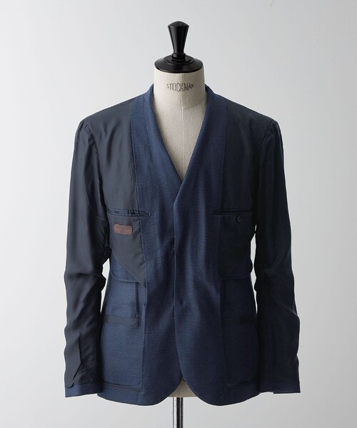 UNITED ARROWS(ユナイテッドアローズ)の「カノコ 2ボタンジャケット COMFORT EASY-MODEL-ストレッチ-(テーラードジャケット・メンズ・ネイビー・44/46/48/50)」の18枚目の写真