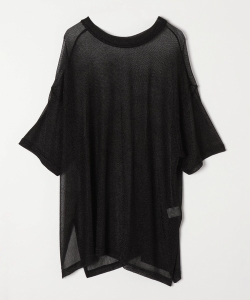 niko and...（ニコアンド）の「[MODE NORM CORE]テロテロメタリックプルオーバー（その他トップス・レディース・ブラック/グレー/イエロー・MEDIUM/LARGE）」の20枚目の写真