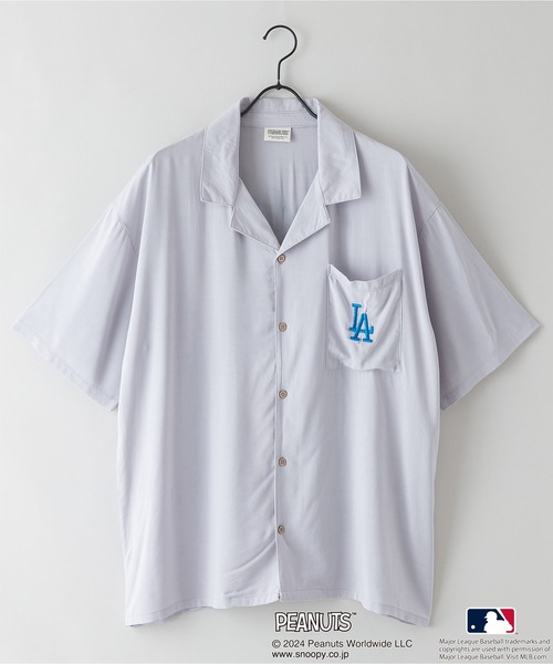 PEANUTS(ピーナッツ)の「【MLB×PEANUTS】オリジナルプリントレーヨン総柄シャツ キャラアロハ(シャツ/ブラウス・メンズ・その他/その他1/その他2・SMALL/MEDIUM/LARGE/X-LARGE)」の13枚目の写真