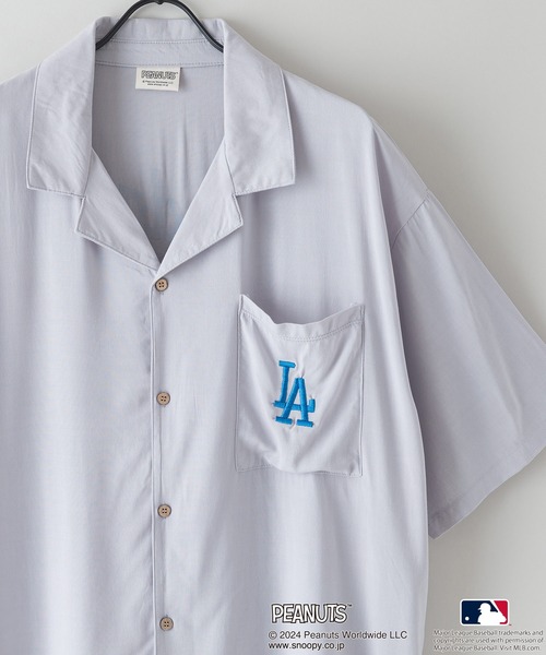 PEANUTS(ピーナッツ)の「【MLB×PEANUTS】オリジナルプリントレーヨン総柄シャツ キャラアロハ(シャツ/ブラウス・メンズ・その他/その他1/その他2・SMALL/MEDIUM/LARGE/X-LARGE)」の15枚目の写真