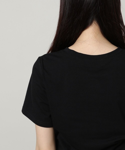 3.3 Field Trip （3.3フィールドトリップ）の「3.3 Field Trip／シシュウリボンT（Tシャツ/カットソー・レディース・ブラック/ホワイト・FREE）」の18枚目の写真