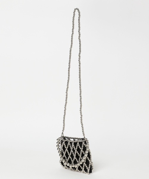 LEPSIM（レプシィム）の「ビーズミニバッグ 123975（ショルダー