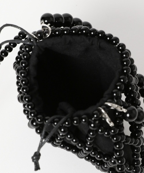 LEPSIM（レプシィム）の「ビーズミニバッグ 123975（ショルダーバッグ