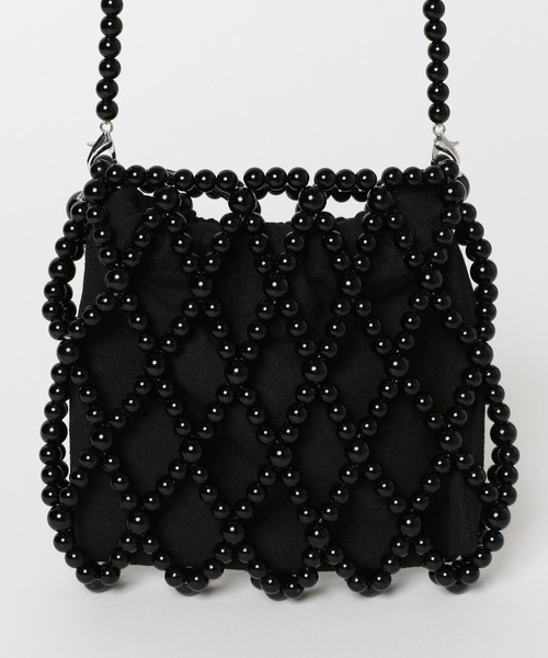 LEPSIM（レプシィム）の「ビーズミニバッグ 123975（ショルダーバッグ