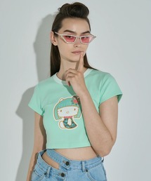 ANNA SUI NYC | ANNA SUI NYC HELLO KITTY リンガーＴシャツ(Tシャツ/カットソー)