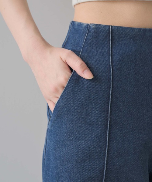 近々出品予定 セール】センターラインストレートパンツ（デニムパンツ