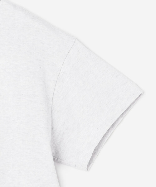 Morris & Sons（モリスアンドサンズ）の「MORRIS & SONS | 丸胴吊り天竺 Tシャツ WOMEN（Tシャツ/カットソー・レディース・グレイッシュベージュ/ライトブルー/ピンク系その他/ブラック/ホワイト/オートミール・1）」の7枚目の写真