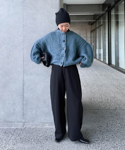 セール】ボリュームスリーブオーバーカーディガン（カーディガン