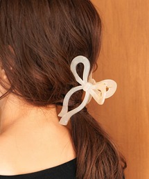 mysty woman | リボンバンスクリップ 131902(バレッタ/ヘアクリップ)