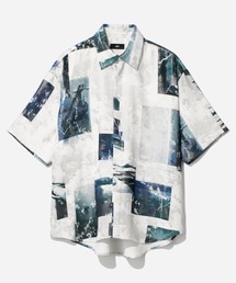 HARE | グロッシーコラージュプリントシャツ(HARE)(シャツ/ブラウス)