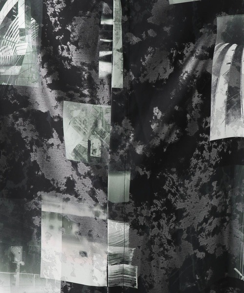 HARE（ハレ）の「グロッシーコラージュプリントシャツ(HARE)（シャツ/ブラウス・メンズ・ホワイト/ブルー/ブラック・FREE）」の22枚目の写真