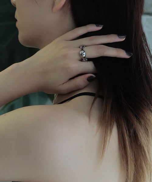 【セール】【silver925】ボリュームニュアンスリング（リング）｜bonu.（ボヌ）