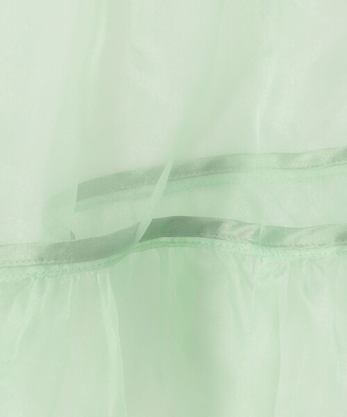 EMMEL REFINES（エメルリファインズ）の「＜EMMEL REFINES＞EM オーガン 2WAY ブラウス（シャツ/ブラウス・レディース・ブラック/ライム・FREE）」の12枚目の写真