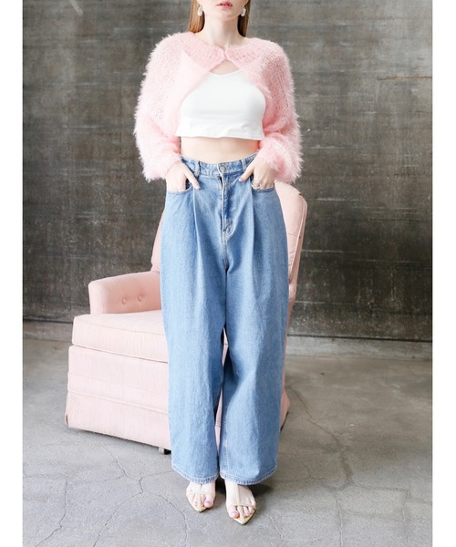 Katrin TOKYO(カトリーントーキョー)の「cup-in cropped camisole(キャミソール・レディース・ホワイト/ピンク/バーガンディー・FREE/XS)」の8枚目の写真