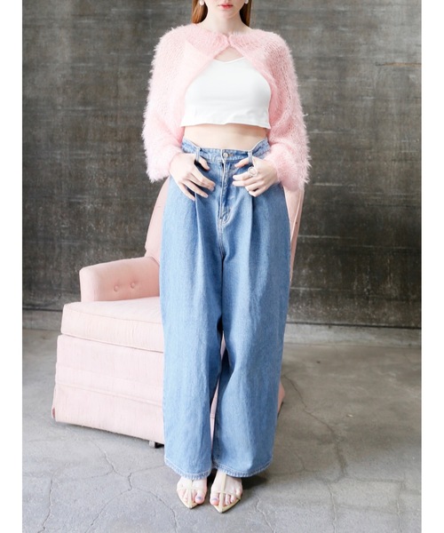 Katrin TOKYO(カトリーントーキョー)の「cup-in cropped camisole(キャミソール・レディース・ホワイト/ピンク/バーガンディー・FREE/XS)」の14枚目の写真