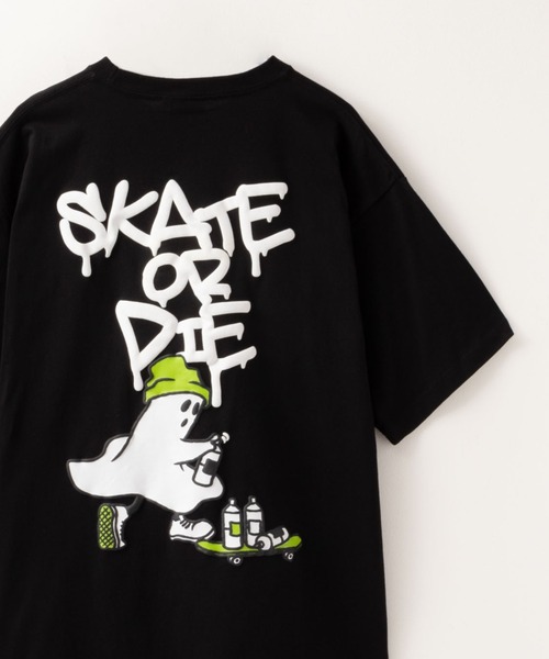 VISION STREET WEAR(ヴィジョンストリートウェア)の「VISION STREET WEAR グラフィックT-Shirt(Tシャツ/カットソー・メンズ・ホワイト系4/ピンク系2/ピンク系1/ホワイト系3/ホワイト系2/ホワイト系1/グリーン系1/グリーン系2/ブラック系4/ブラック系3/ブラック系2/ブラック系1・L/M)」の8枚目の写真