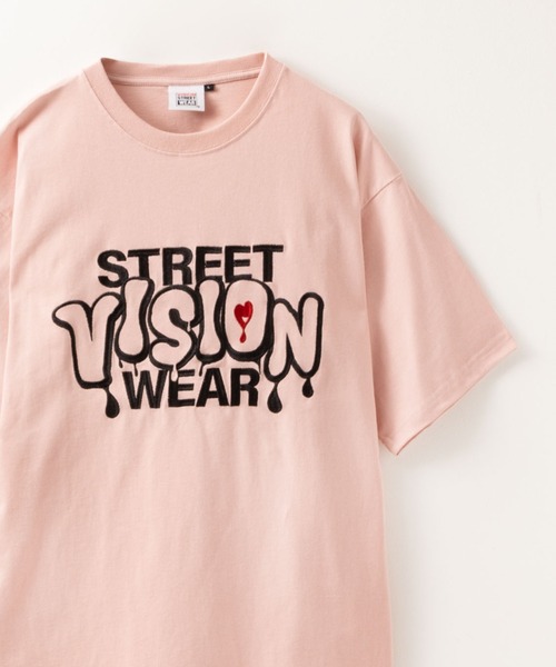 VISION STREET WEAR(ヴィジョンストリートウェア)の「VISION STREET WEAR グラフィックT-Shirt(Tシャツ/カットソー・メンズ・ホワイト系4/ピンク系2/ピンク系1/ホワイト系3/ホワイト系2/ホワイト系1/グリーン系1/グリーン系2/ブラック系4/ブラック系3/ブラック系2/ブラック系1・L/M)」の11枚目の写真