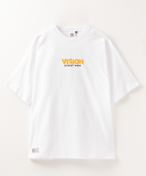 VISION STREET WEAR(ヴィジョンストリートウェア)の「VISION STREET WEAR グラフィックT-Shirt(Tシャツ/カットソー・メンズ・ホワイト系4/ピンク系2/ピンク系1/ホワイト系3/ホワイト系2/ホワイト系1/グリーン系1/グリーン系2/ブラック系4/ブラック系3/ブラック系2/ブラック系1・L/M)」の22枚目の写真